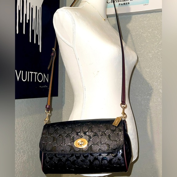 Coach Ruby Patent Leather Crossbody - Picture 11 of 16
